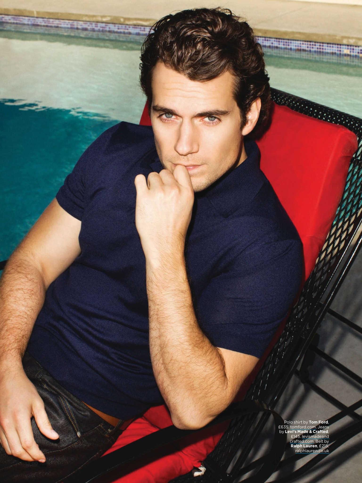 Henry Cavill On The Cover Of British Gq Magazines June 2013 Edition 