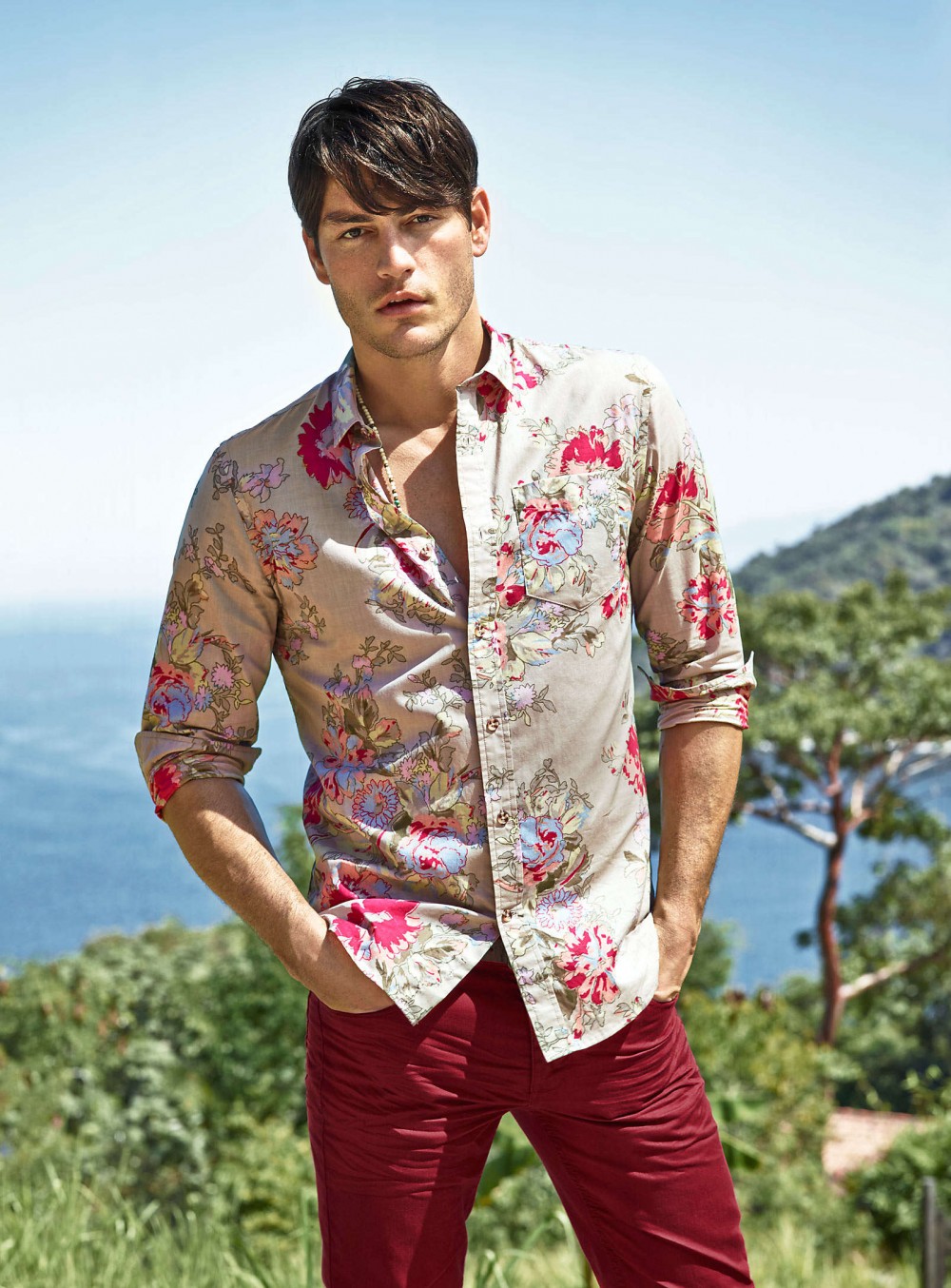 Tyson Ballou Models Simons' Summer 2013 Collection – The Fashionisto