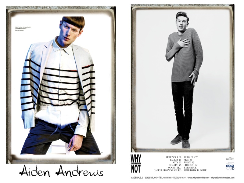 Aiden Andrews whynot show package spring summer 2014