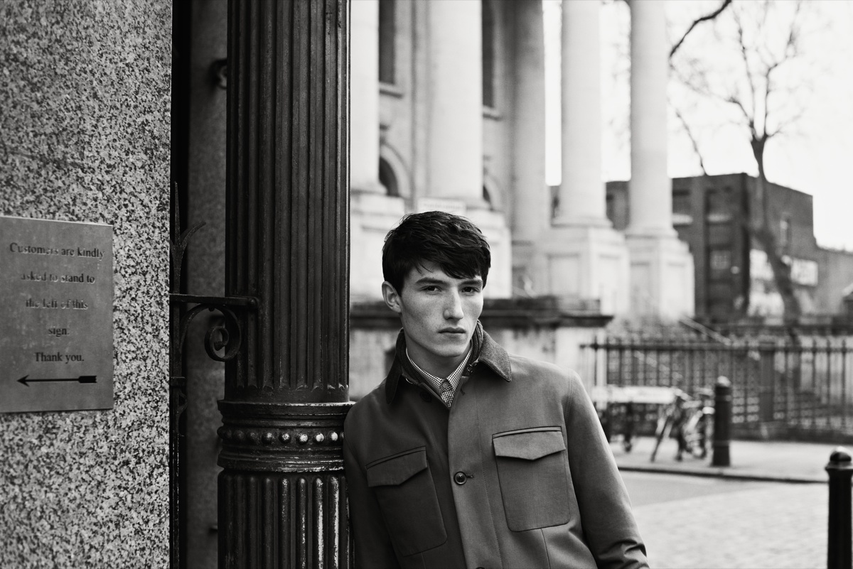Ben Allen & Jester White Front Hardy Amies Fall/Winter 2013 Campaign ...