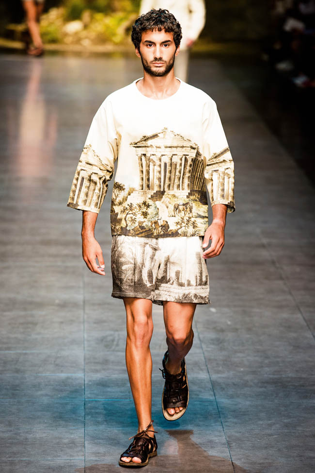 mild cafetaria solide Dolce & Gabbana Spring/Summer 2014 Menswear | Milan Fashion Week – The  Fashionisto