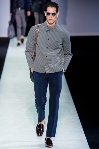 Giorgio Armani Spring/Summer 2014 Menswear | Milan Fashion Week – The ...