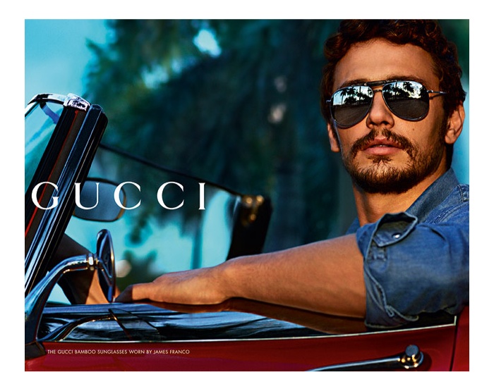 Forskellige skam Mount Bank James Franco Stars in Gucci Fall/Winter 2013 Mens Eyewear Campaign | The  Fashionisto