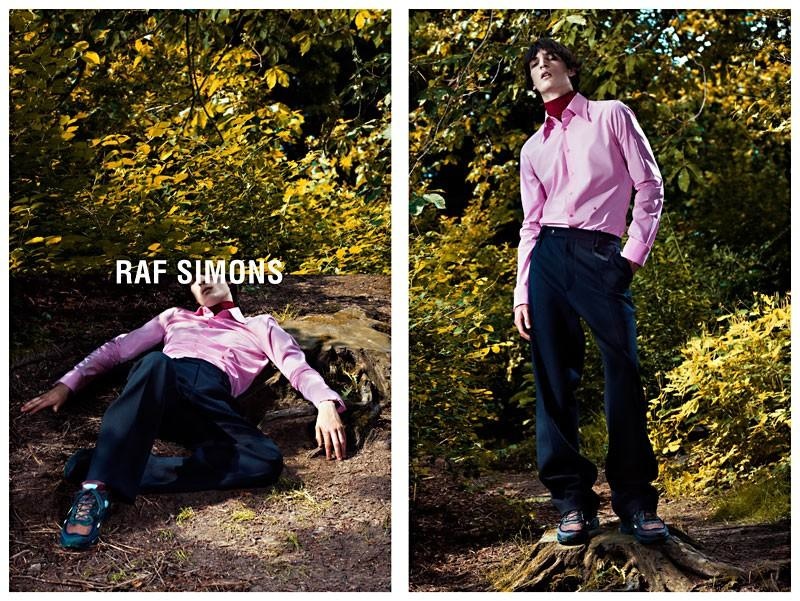 raf simons fall winter 2013 campaign luca lemaire 0001