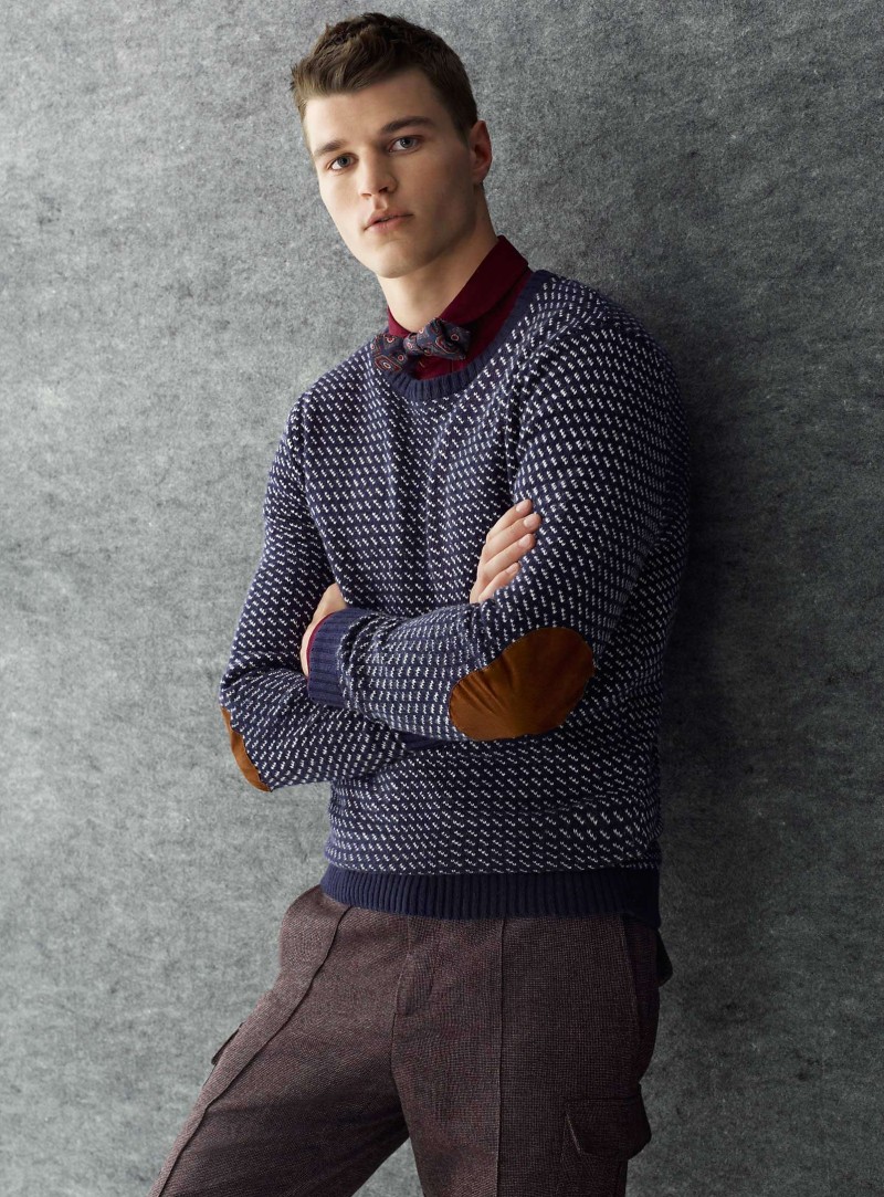 Arran Sly Graces Simons’ Fall 2013 Lookbook - The Fashionisto