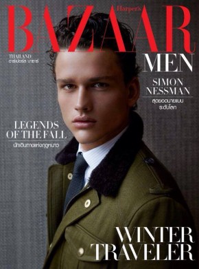 Simon Nessman Covers Harper's Bazaar Men Thailand Fall/Winter 2013 ...