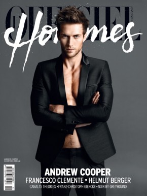 Andrew Cooper Covers L'Officiel Hommes Thailand – The Fashionisto