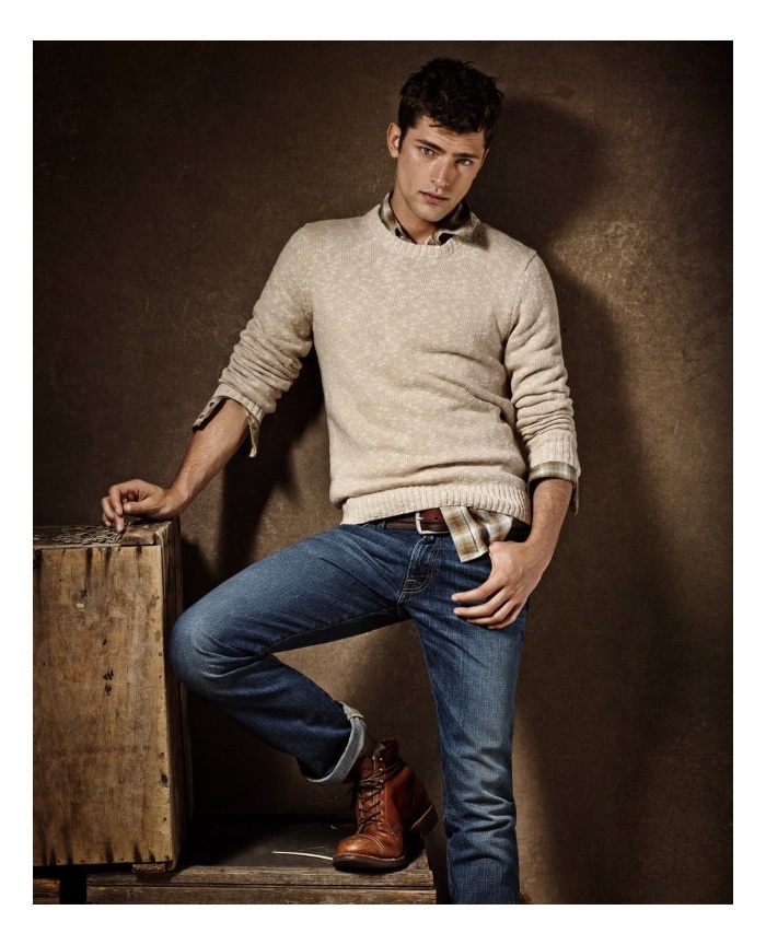 Sean O'Pry for Lucky Brand Fall/Winter 2013 Campaign – The Fashionisto