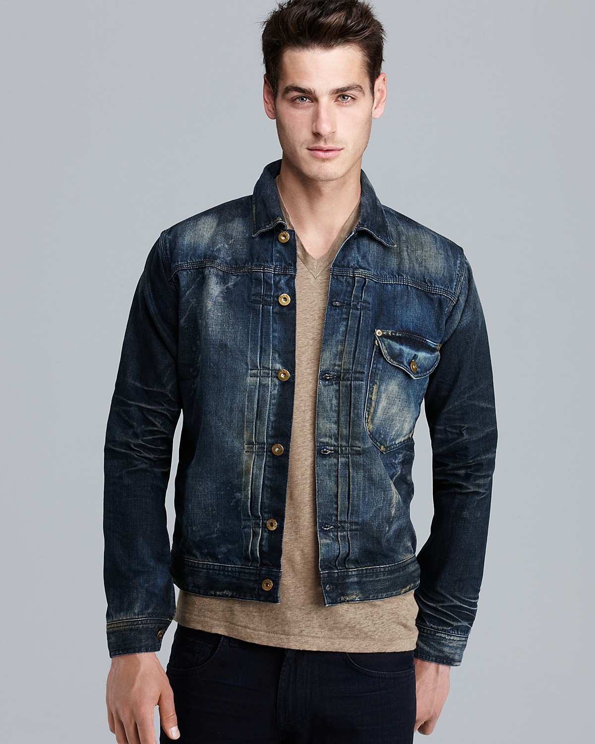 Men S Denim Jackets Quintessential Denim Jacket Styles