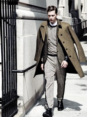 Dmitry Brylev Wears Houndstooth Styles for Essential Homme – The ...