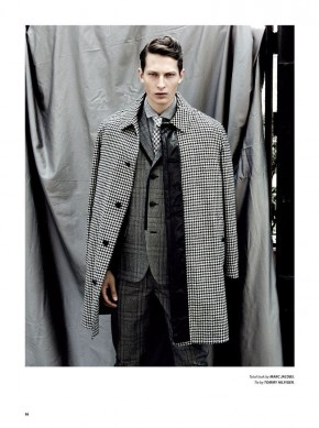 Dmitry Brylev Wears Houndstooth Styles for Essential Homme – The ...