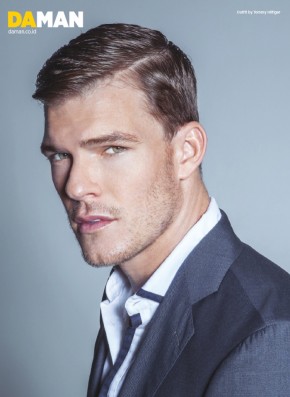 Alan Ritchson Covers Da Man Magazine – The Fashionisto