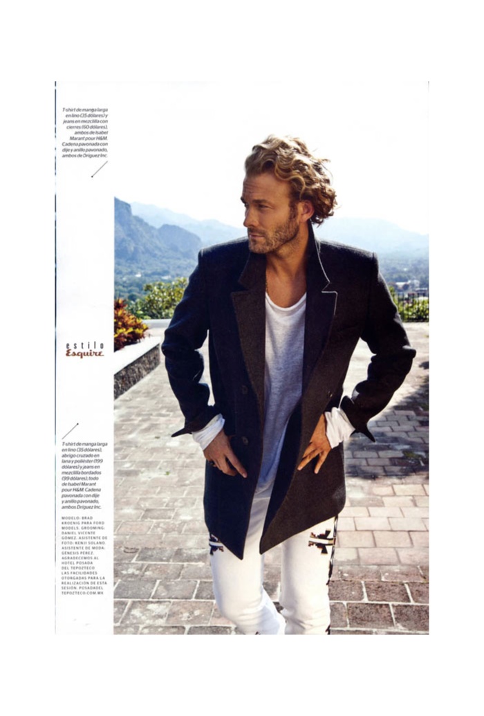 Brad Kroenig Sports H&M x Isabel Marant for Mexican Esquire – The ...