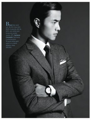 Zhao Lei Goes Sartorial for Robb Report – The Fashionisto