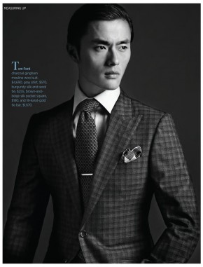 Zhao Lei Goes Sartorial for Robb Report – The Fashionisto