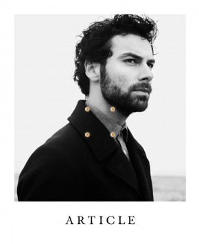 Aidan Turner Covers the Sophomore Issue of Article Magazine – The ...