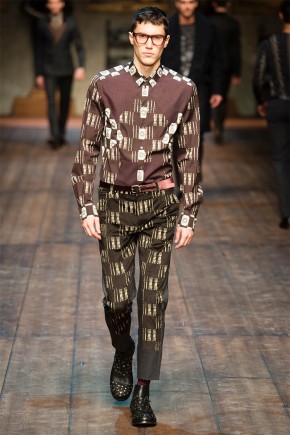 Dolce & Gabbana Men Fall/Winter 2014 | Milan Fashion Week – The Fashionisto