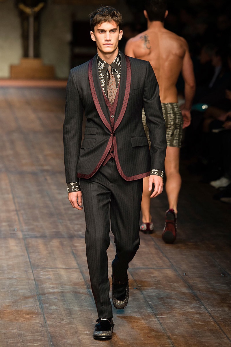 Dolce & Gabbana Men Fall/Winter 2014 | Milan Fashion Week