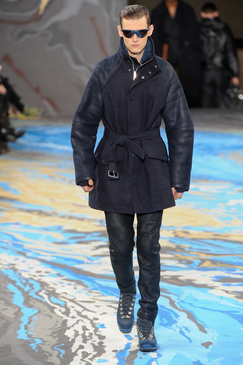 Luxury men's fashion for Fall-Winter 2014/2015 by Louis Vuitton