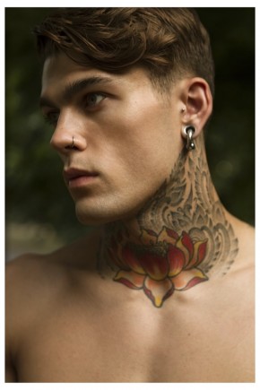 Stephen James Shows Off His Tattoos for Risbel Magazine | The Fashionisto