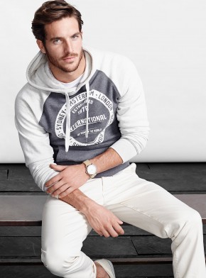 Justice Joslin Poses for Simons' Spring 2014 Lookbook – The Fashionisto