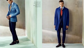 Lighten Up: Lars Burmeister Dons ISAIA Spring 2014 for Barneys New York ...