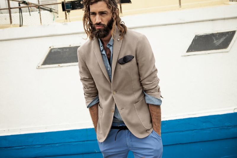 By the Sea: Maximiliano Patane for L.B.M. 1911 Spring/Summer 2014 – The ...