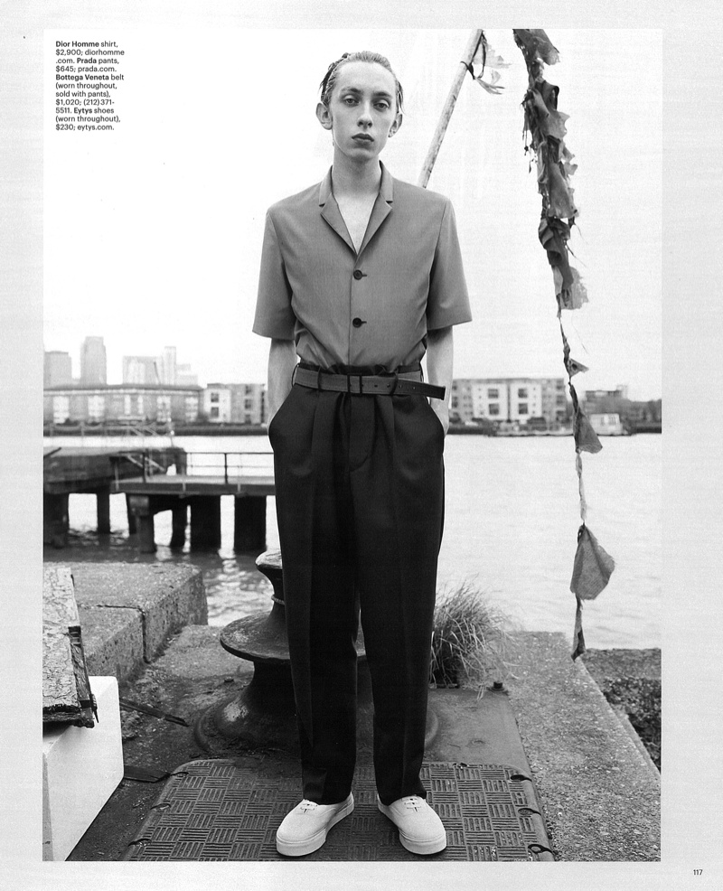 John Whiles + Paul Barge Model Modern Work Clothes for New York Times ...