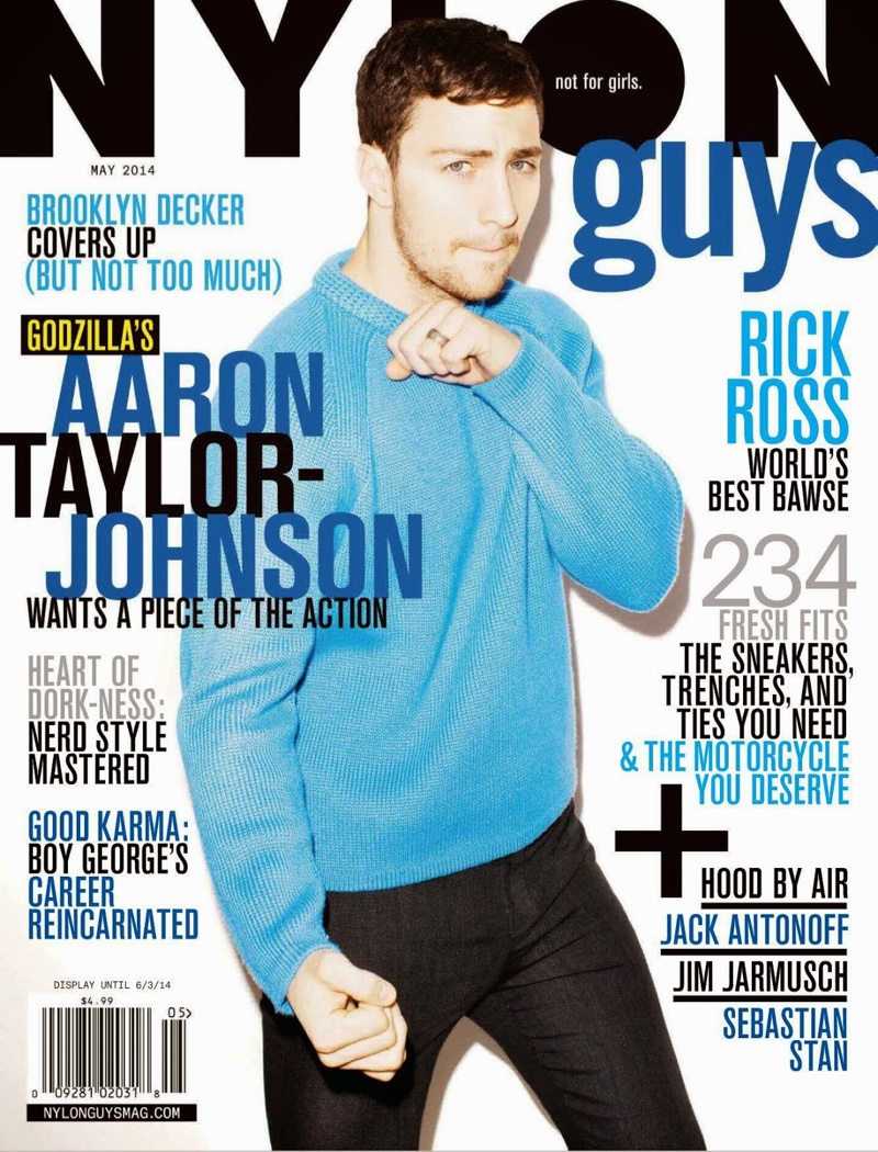 Aaron Taylor-Johnson Covers Nylon Guys, Talks Career Woes & Fatherhood ...