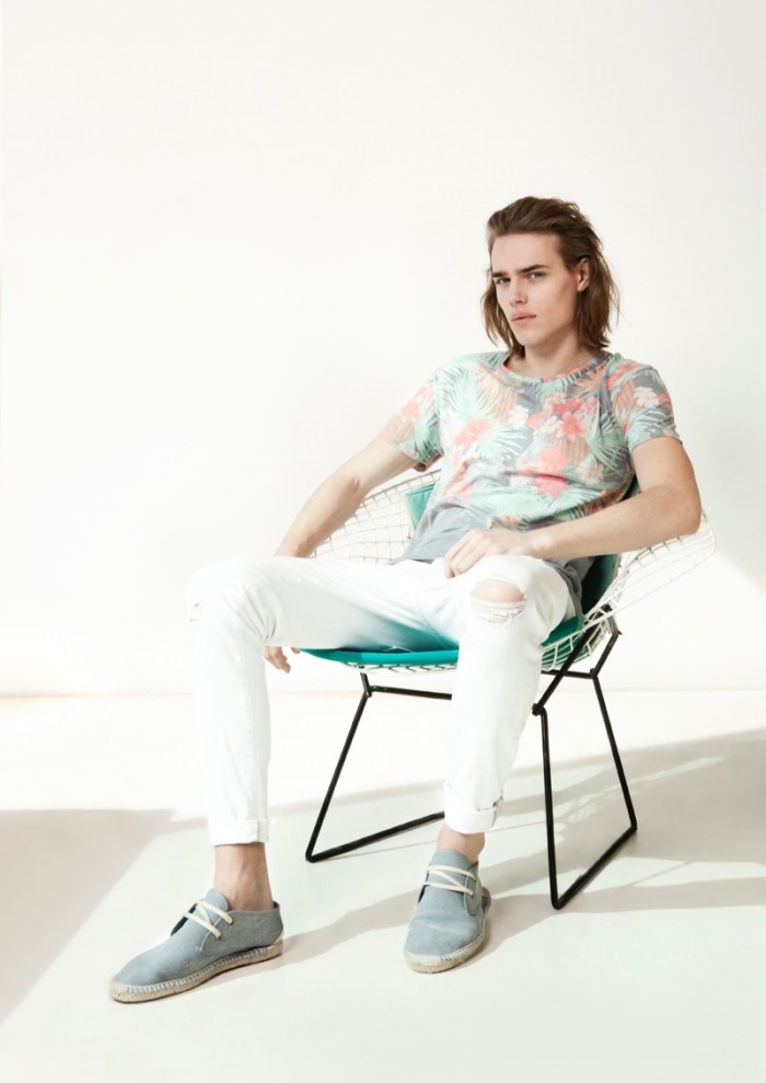 Ton Heukels Wears Tropical Prints for Bershka – The Fashionisto