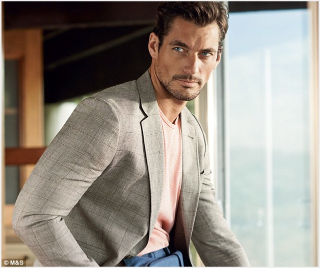 David Gandy Reunites with Marks & Spencer for a Showing of Pink ...