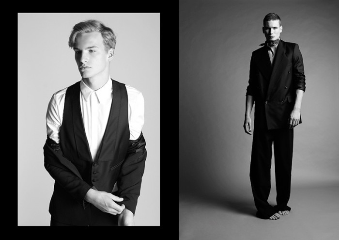 Fashionisto Exclusive: Thomas Saulnier + Rex Van Poppel in 'Fake Twins ...