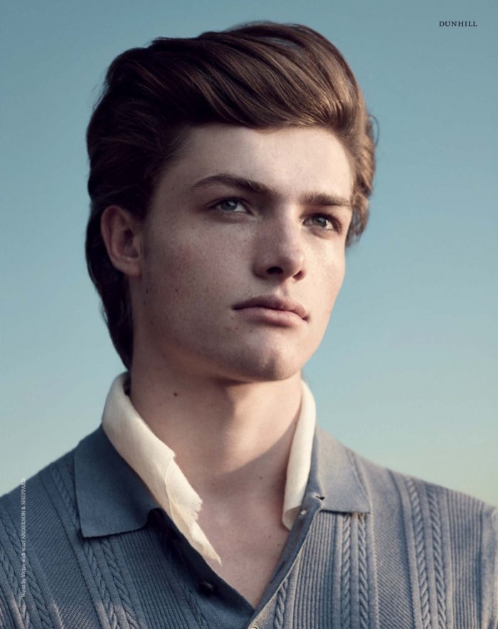 Victor Lefebvre Sports the Spring Collections for Port Magazine – The ...