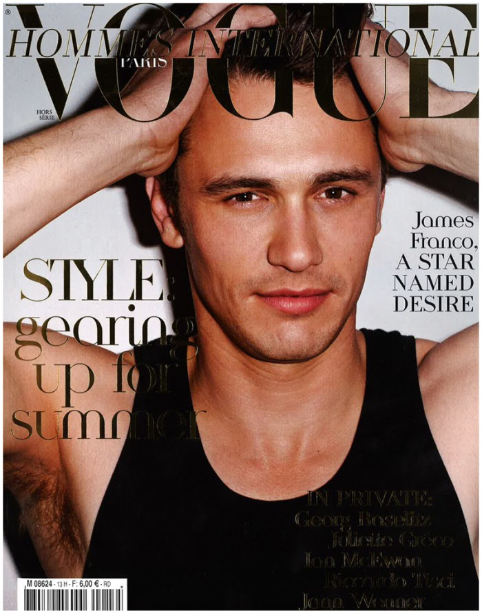 James Franco the Cover Model: From GQ to Vogue – The Fashionisto