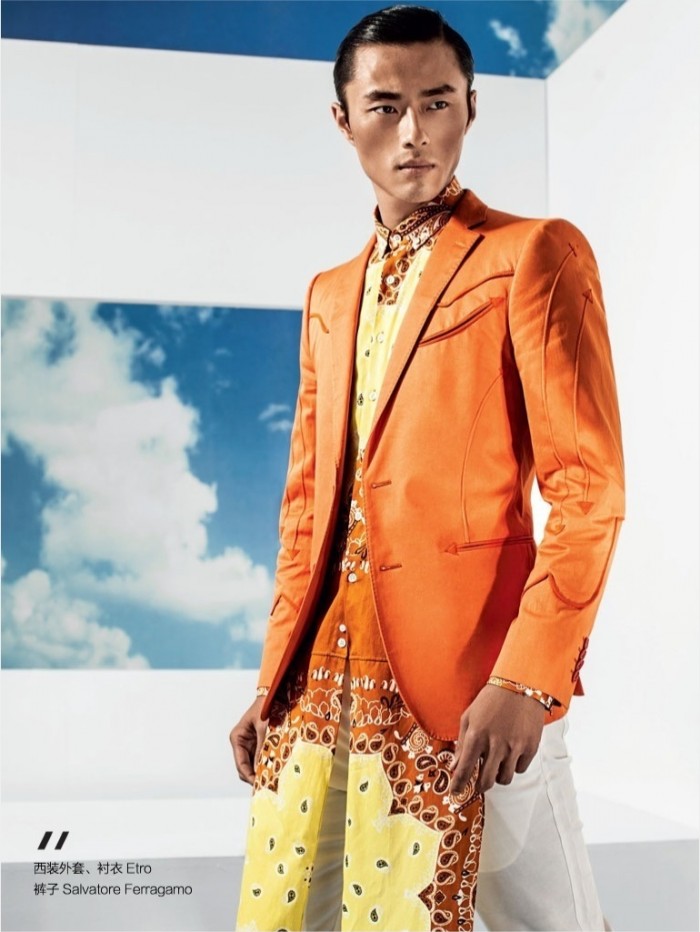 Zhao Lei Models Prada, Dior, Jil Sander + More for Harper's Bazaar Men ...