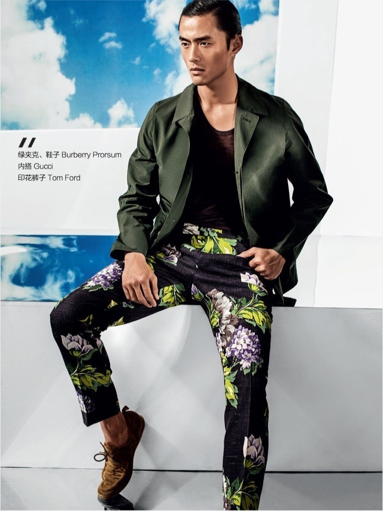 Zhao Lei Models Prada, Dior, Jil Sander + More for Harper's Bazaar Men ...