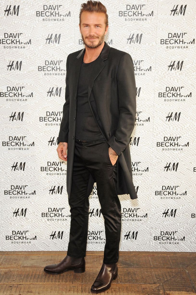 David Beckham Attends H&M Swimwear Launch at Shoreditch House – The ...
