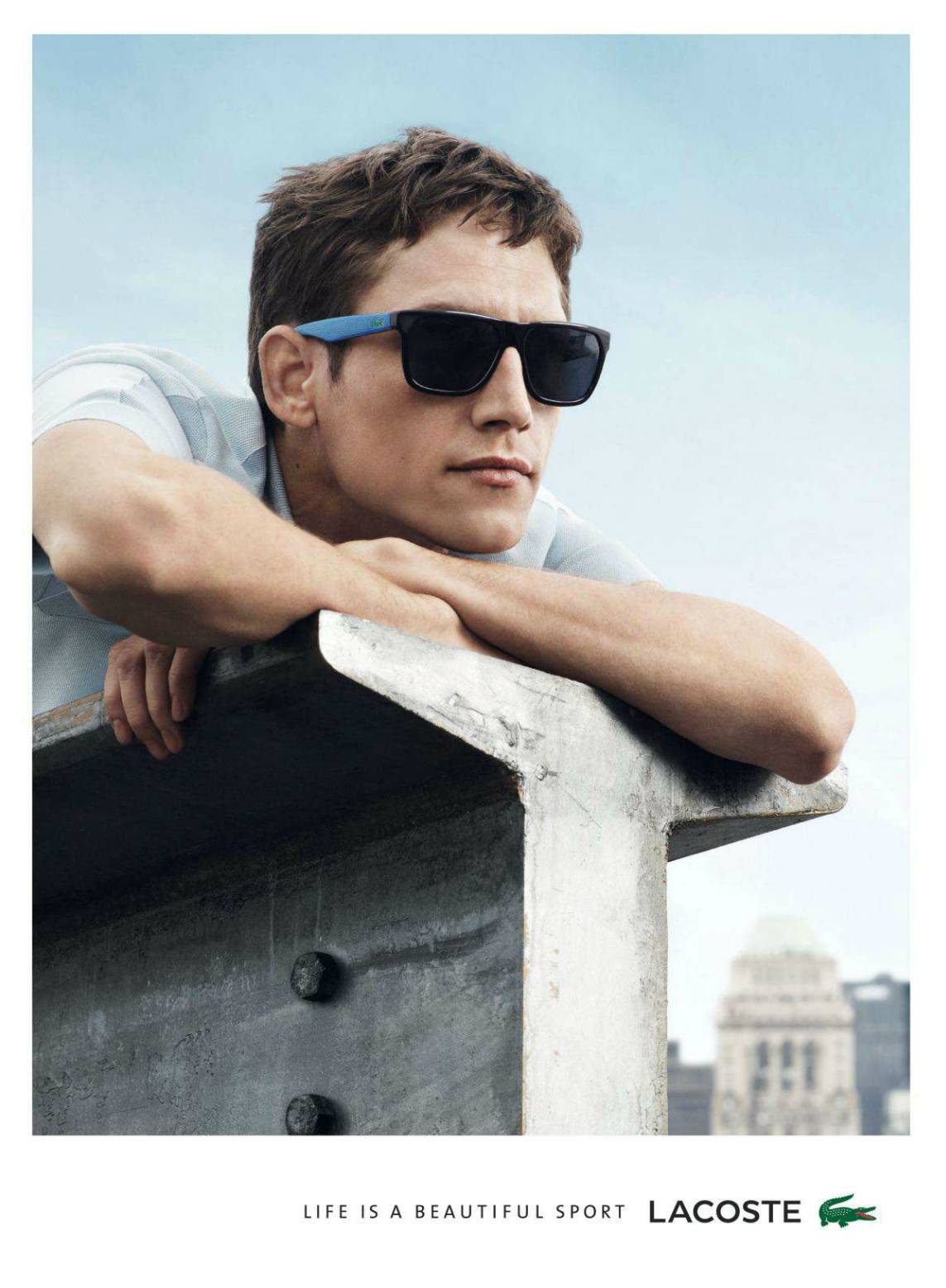 Lacoste Spring Summer 2014 Eyewear Campaign Roch Barbot