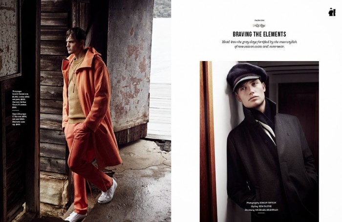 Braving the Elements: Stefan Pollmann for Men's Style Australia – The ...