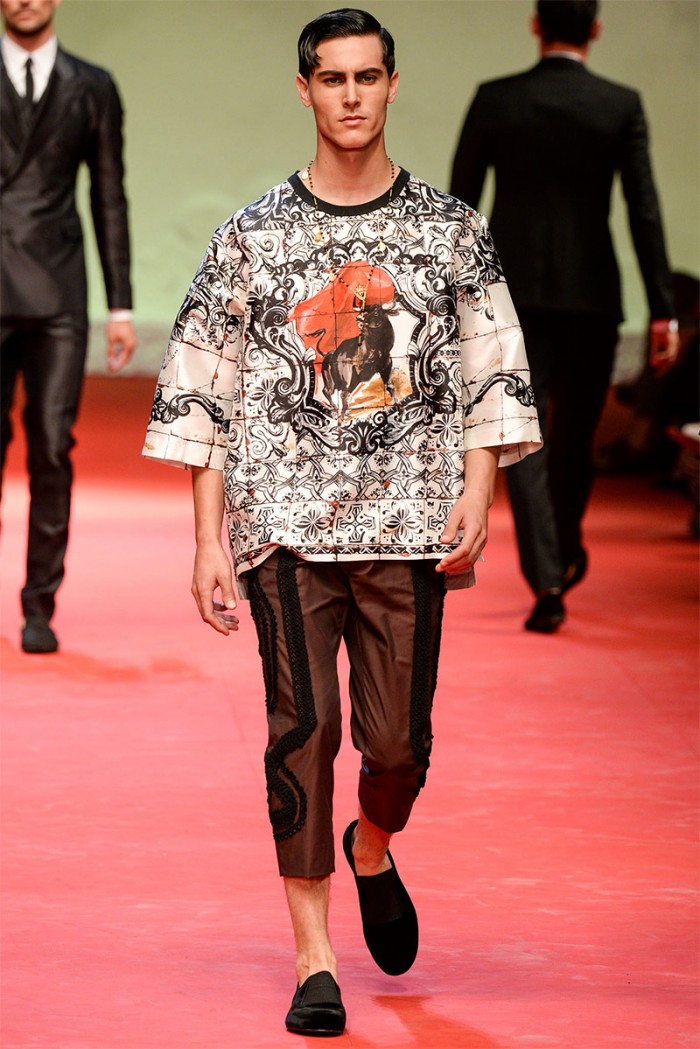 Dolce & Gabbana Men 2015 Spring/Summer