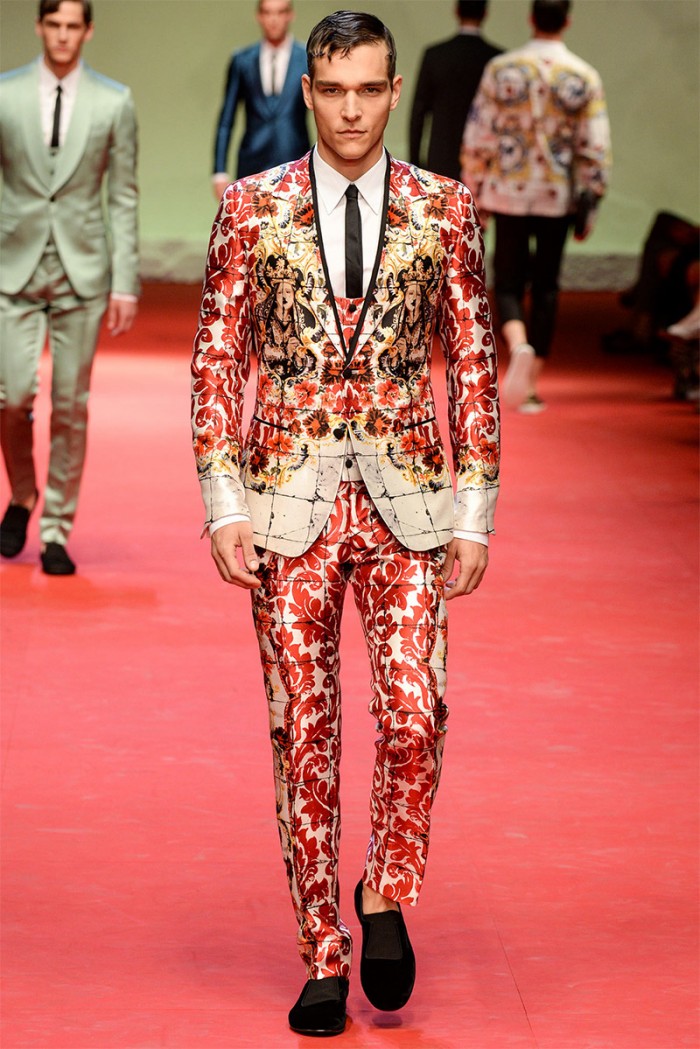 Dolce & Gabbana Men 2015 Spring/Summer