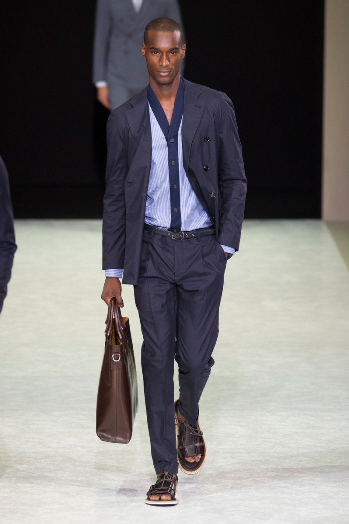 Giorgio Armani Men 2015 Spring/Summer Collection