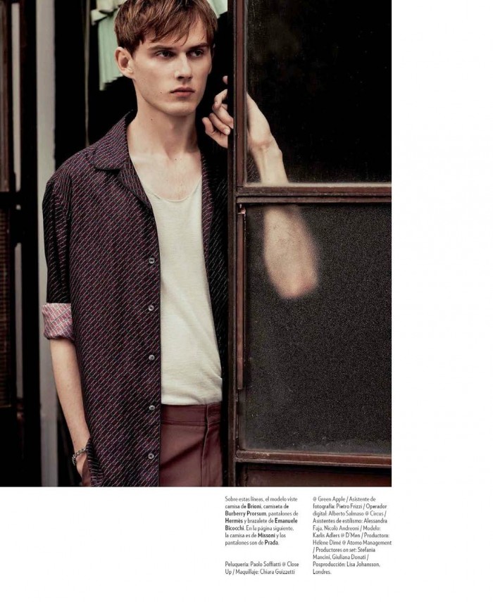 Karlis Adlers for Icon Magazine – The Fashionisto