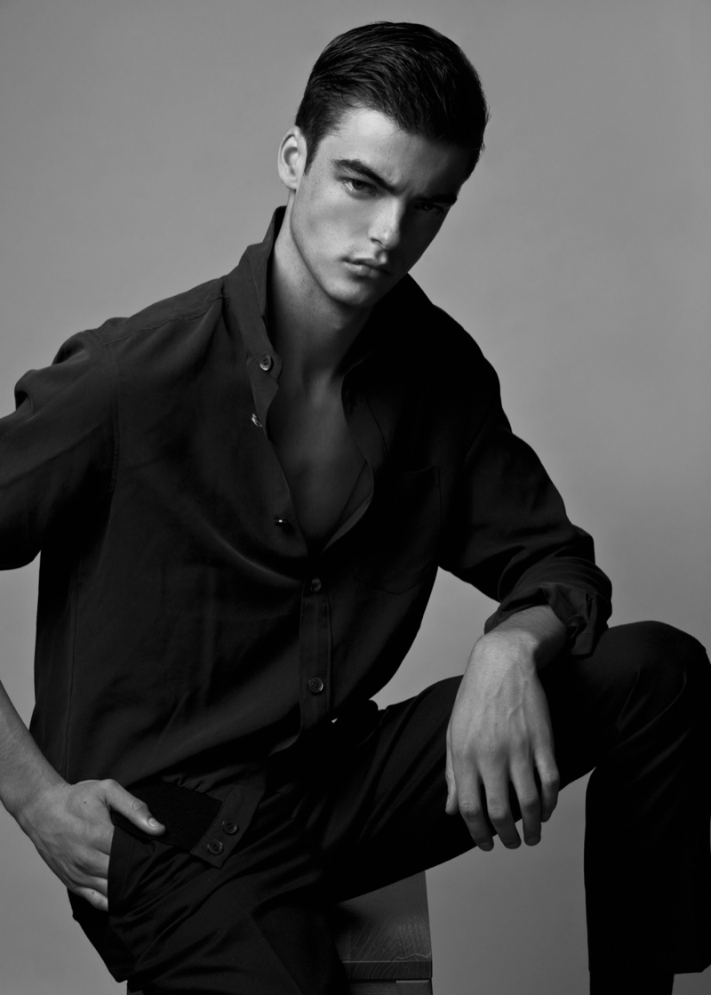 Fresh Face Mike Winchester by Stephane Prevost - The Fashionisto