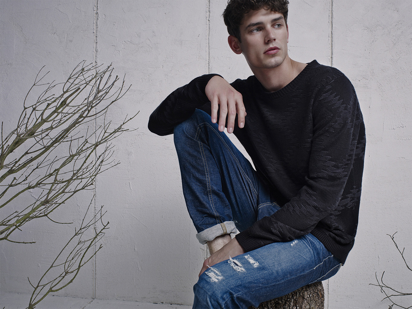 Arthur Gosse Sports Denim Looks for Pull & Bear – The Fashionisto