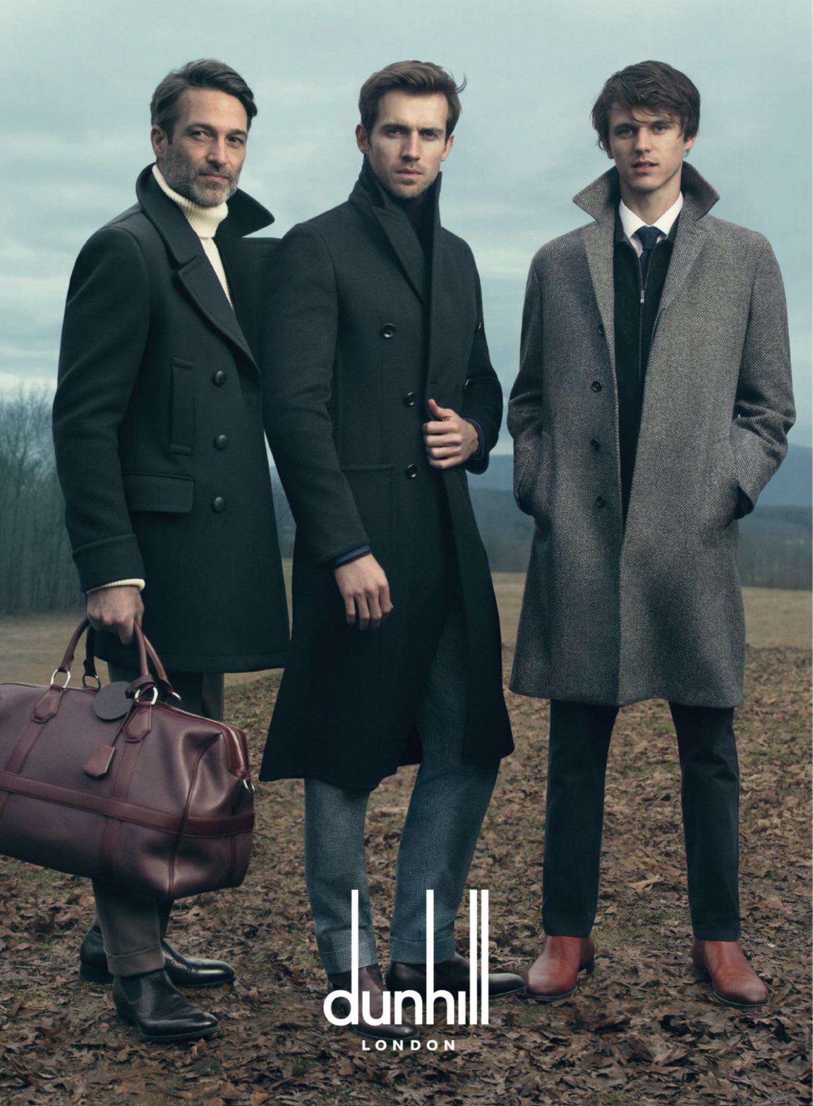 Dunhill Fall/Winter 2014 Campaign with Andrew Cooper, Tara Ferry ...