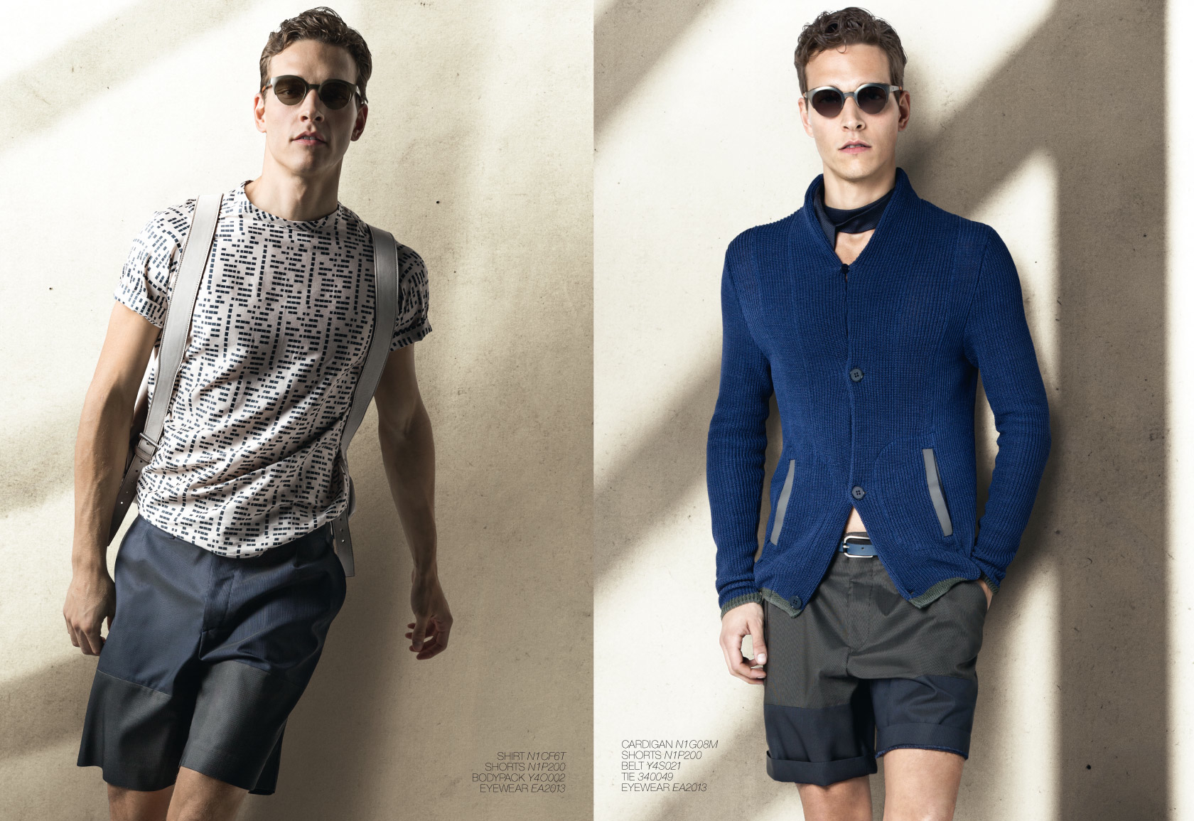 Alexandre Cunha Models Summer Styles for Emporio Armani – The Fashionisto
