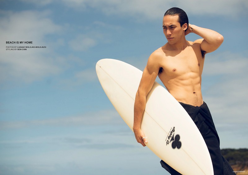Indra Grant Goes Surfing for LUI Magazine – The Fashionisto