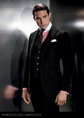 Phineas Cole Presents Elegant Suits for Gotham-Inspired Fall 2014 ...