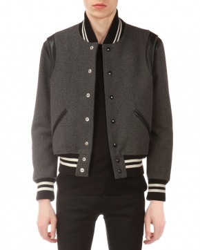 Saint Laurent Teddy Varsity Jacket: Get This Must-Have Before It Sells ...